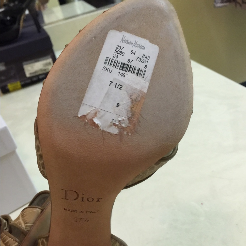 Christian Dior sandals 7,5 - Picture 5 of 6